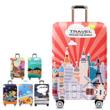 Honana,Tourism,Theme,Elastic,Luggage,Cover,Trolley,Cover,Travel,Suitcase,Protector