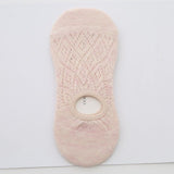 Women,Girls,Summer,Hollow,Breathable,Socks,Cotton,Antiskid,Invisible,Socks