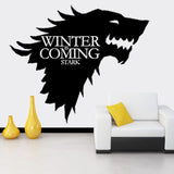 Thrones,Stark,Family,Emblem,Stickers,Engraved,Stickers