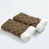 Unisex,Winter,Warmer,Thicken,Fleece,Liner,Diamond,Socks,Boots