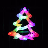 Christmas,Snowflake,Decorative,Colorful,Light,Window,Decoration