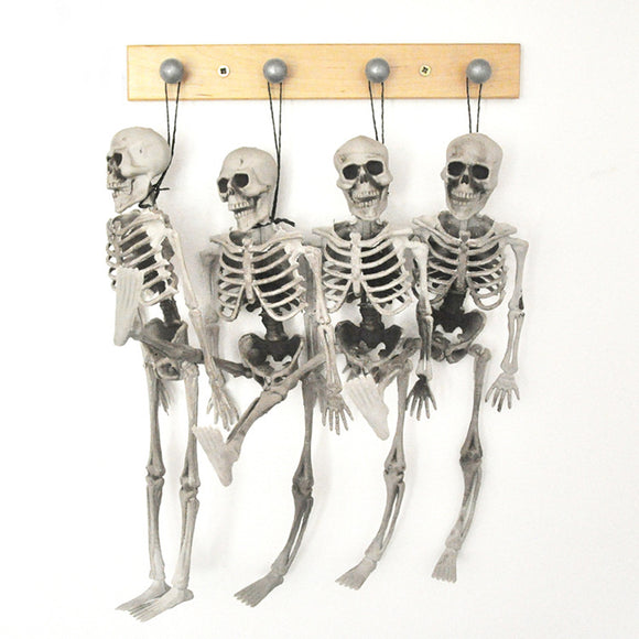Skeleton,Escape,Haunted,House,Halloween,Skull,Decoration,Hanging,Plastic,Skeletons,Tricky
