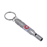 Outdoor,Survival,Emergency,Alert,Whistle,Camping,Hiking,Aluminum,Keychain,Tools,Cheerleading,Whistle