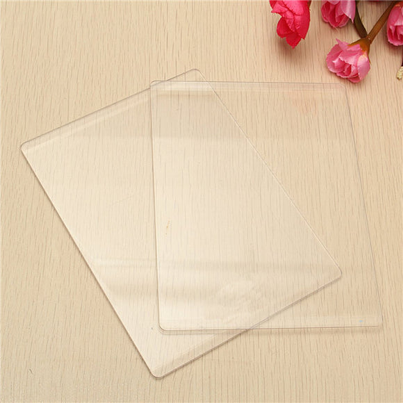 Transparent,Acrylic,Cutting,Embossing,Plates,Platform,Cutter,Spacer