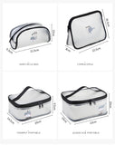 KCASA,Transparent,Cosmetic,Large,Capacity,Celebrity,Portable,Travel,Waterproof,Lipstick,Storage