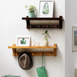 Mount,Hanger,Holder,Wooden,Bamboo,Organiser