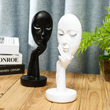 Resin,Modern,Women,Thinker,Statue,Abstract,Sculptures,Characters,Crafts,Handmade,Carving,Ornament,Decorations