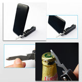 Outdoor,Multifunctional,Folding,Knife,Survival,Blade,Scissors,Screws,Driver,Hiking,Camping,Multi