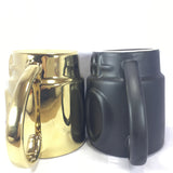 KCASA,Creative,Grimace,Coffee,Ceramic,Couple,Glass,Tumbler