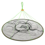 ZANLURE,Green,Steel,Nylon,Foldable,Fishing,Prawns,Shrimps,Crabs,Catching,Landing