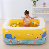 Inflatable,Swimming,Aerated,Square,Newborn,Water,Bathing