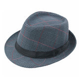 British,Style,Classic,Gentleman,Panama,Fedora,Casual