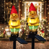 Santa,Claus,Solar,Garden,Pathway,Decorations,Light,Waterproof,Solar,Light