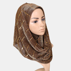 Women,Wicked,Sequined,Headband,Scarf,Arabian,Shawl,Scarf,Turban