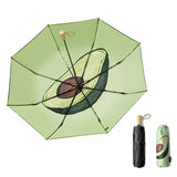 Beneunder,Folding,Sun&Rain,Umbrella,Vinyl,Protection,Double,Layer,Printing,Umbrella
