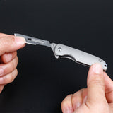 12.7cm,Folding,Blade,Outdoor,Portable,Stainless,Steel,Tactical,Scrapers