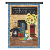 28x40",School,School,House,Sunflower,Books,Baner,Decorations"
