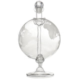 Whiskey,World,Globe,Glass,Crystal,Decanter,Liquor,Spirits,Bottles