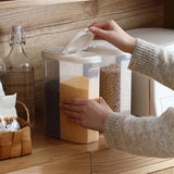 Storage,Refrigerator,Plastic,Transparent,Sealed,Crisper,Cereal,Grain,Kitchen,Storage,Container