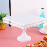 White,Square,Cupcake,Wedding,Decorations,Christmas,Display,Stands