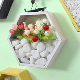 Modern,Simple,Hexagon,Hanging,Storage,Shelf,Flower,Plant,Bookshelf,Office,Decorations,Stand