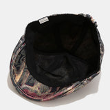 Cotton,British,Style,Street,Trend,Graffiti,Outdoot,Retro,Short,Forward,Beret