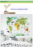 Decor,Great,Colorful,World,Removable,sticker,Decal