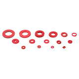 Suleve,225Pcs,Steel,Paper,Washer,Insulation,Gasket,Spacers,Sizes,Assortment