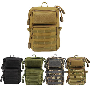 Molle,Tactical,Outdoor,Sports,Waist,Accessory,Shoulder,Strap,Phone,Pockets,Molle,Module,Package"