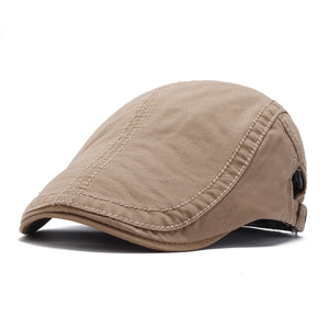 Collrown,Cotton,Adjustable,Painter,Berets,Retro,Outdoor,Peaked,Forward