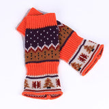 Women,Christmas,Winter,Knitting,Fingerless,Gloves,Christmas