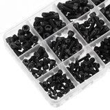 Suleve,MXCH5,500Pcs,Carbon,Steel,Screw,Socket,Assortment