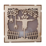 Loskii,JM01497,Scarecrow,Light,Halloween,Decorations,Festive,Party