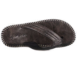 Leather,Flops,Thick,Bottom,Comfortable,Beach,Immersed,Seawater,Durable,Shoes