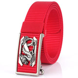 ENNIU,Metal,Press,Buckle,Men's,Tactical,Leisure,Breathable,Nylon,Waist