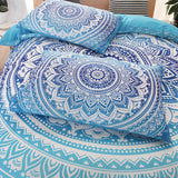 Bedding,Bohemian,National,Style,Pillowcase,Quilt,Cover,Queen