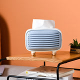 Radio,Style,Tissue,Storage,Drawer,Desktop,Paper,Holder