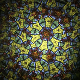 Yellow,Magical,Rotate,Kaleidoscope,Extended,Rotation,Fancy,Colored,World