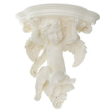 Hanging,Flower,Cupid,Angel,Plaster,Corbel,Shelf,Rococo,Decorations