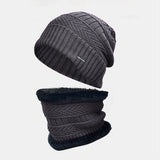 Velvet,Thick,Winter,Protection,Windproof,Knitted