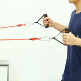 11PCS,Workout,Resistance,Bands,Anchor,Handles,Ankle,Straps,Muscle,Training,Equipment