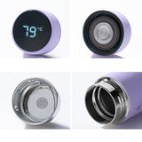 IPRee,450ML,Vacuum,Colorful,Temperature,Display,Water,Bottle,Traveling,Stainless,Steel,Water