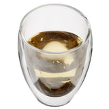 350mL,Clear,Handmade,Resistant,Double,Glass,Kungfu,Drink,Healthy,Drink,Coffee,Insulated,Clear,Glass
