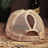 Women,Cotton,Tiger,Leopard,Pattern,Breathable,Hallow,Visor,Baseball