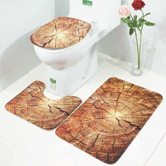Honana,Creative,Pattern,Carpet,Bathroom,Toilet,Cover,Toilet
