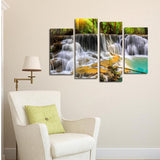 Miico,Painted,Combination,Decorative,Paintings,Ancient,Small,Waterfall,Decoration