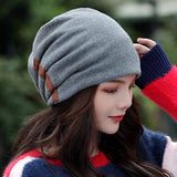 Unisex,Winter,Buckled,Pleated,Outdoor,Sports,Cotton,Riding,Beanie