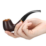 Ebony,Vintage,Wooden,Water,Durable,Classic,Pipes