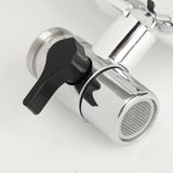 Plastic,Silver,Round,Carbon,Purifier,Filter,Water,Faucet