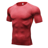 YUERLIAN,Compression,Shirts,Fitness,Training,Tights,Sport,Tracksuits,Jogging,Sportswear,Short,Sleeve,Bodybuilding